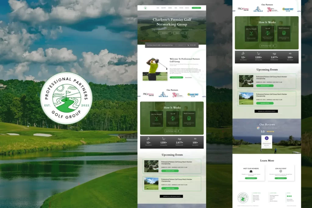 Golf Group Website Design scaled (2) (1)
