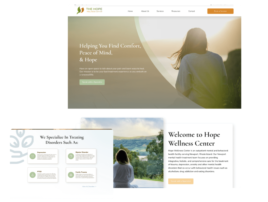 mental health clinic website design (1)